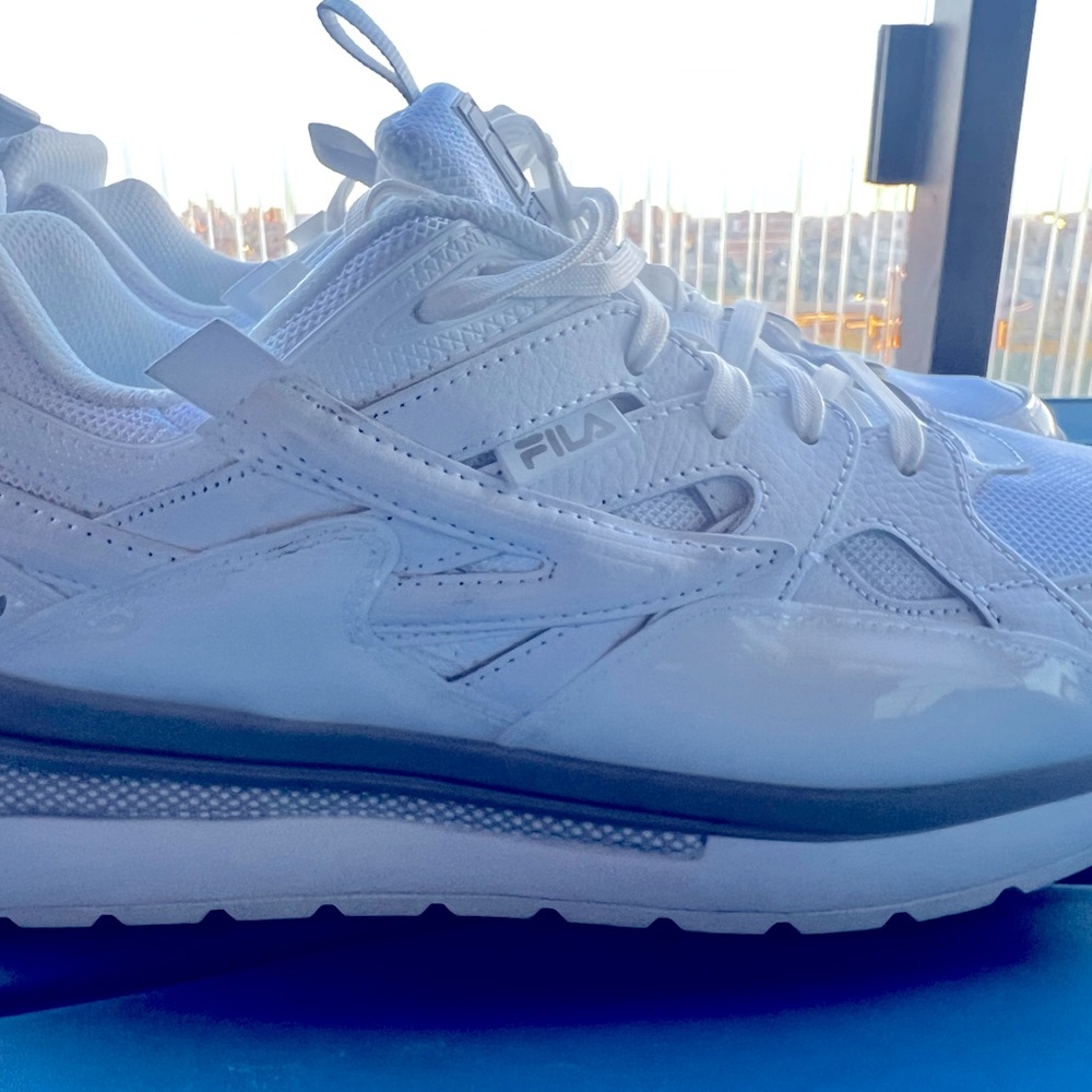 FILA Men's White Athletic Sneakers